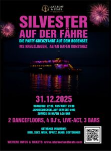 Silvester auf dem Bodensee